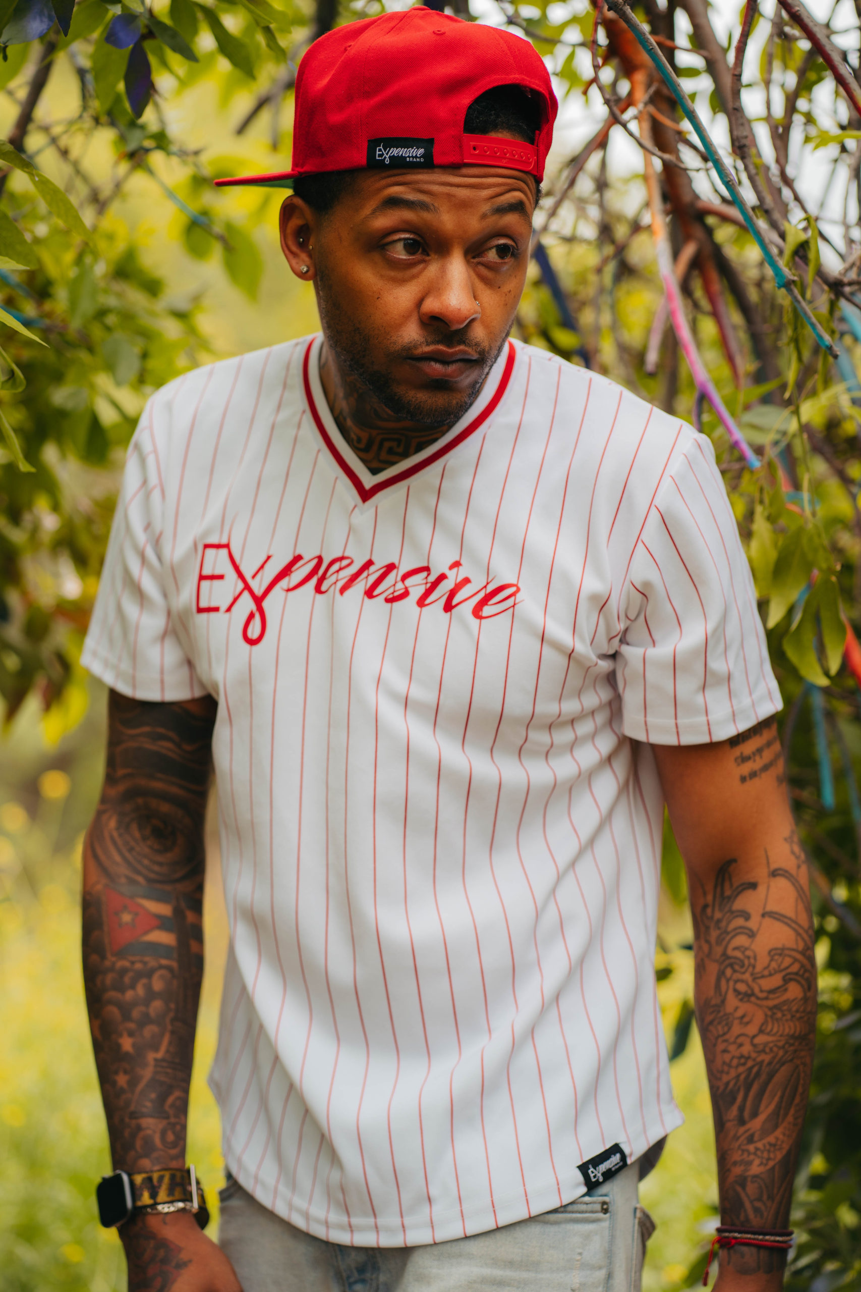 Expensive Red Baseball Shirt | The Expensive Brand